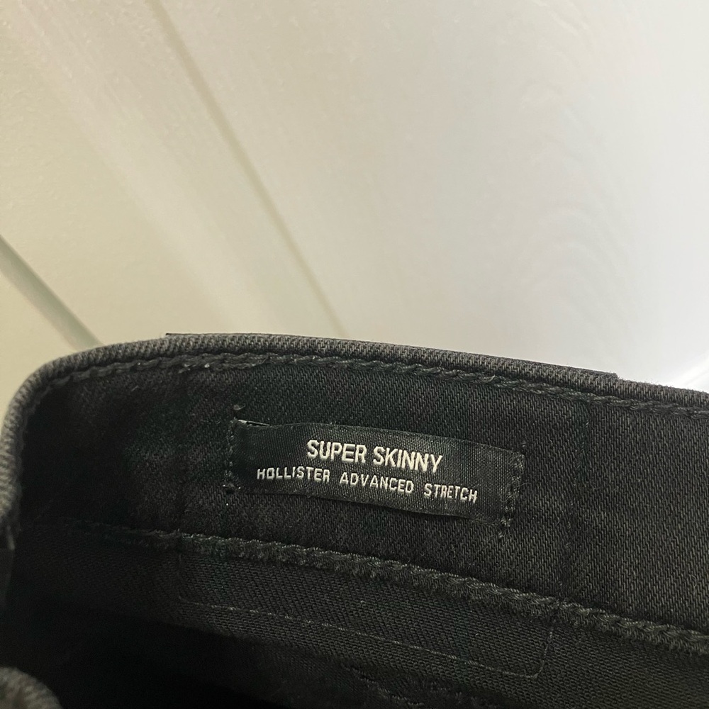 Hollister Black Super Skinny Jeans